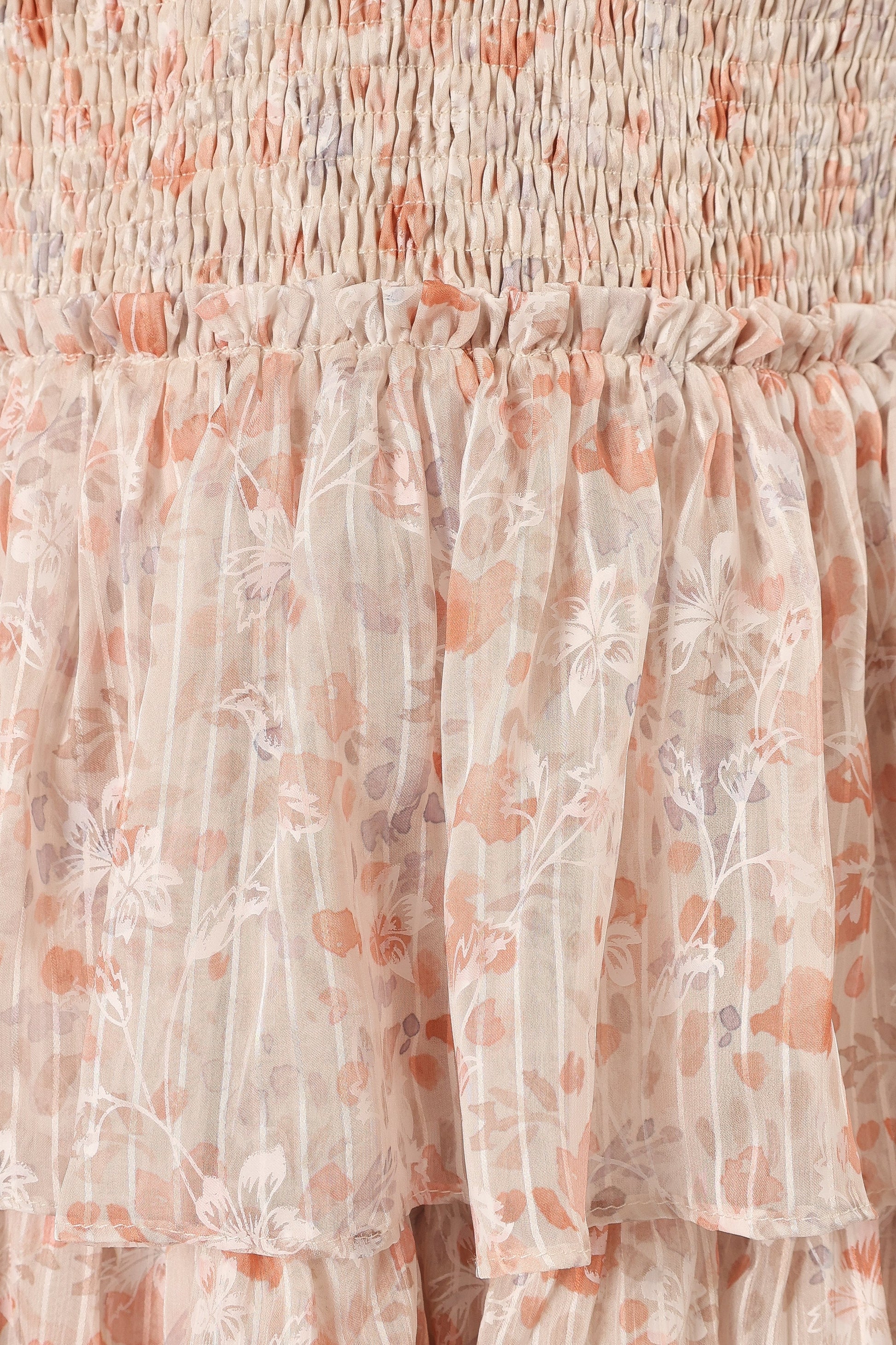 Tiered Sweetheart Maxi Dress